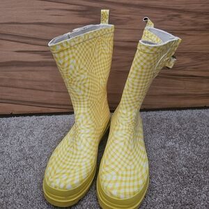 GOGO Yellow Rain Boots